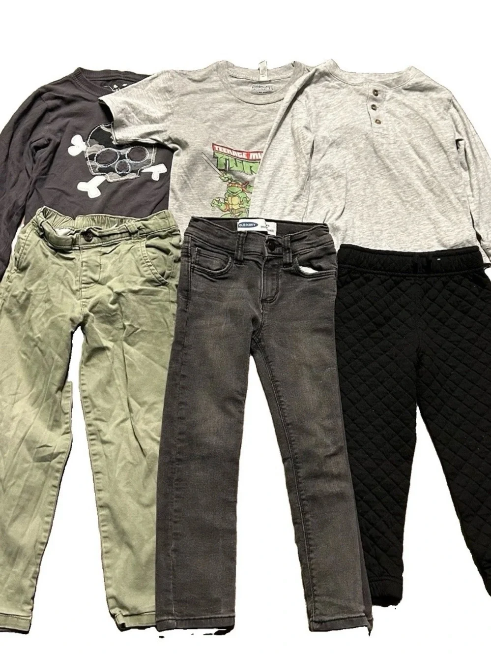 Toddler Boy Clothing Shirts Pants Khaki Sweatpants Jeans Size 4T